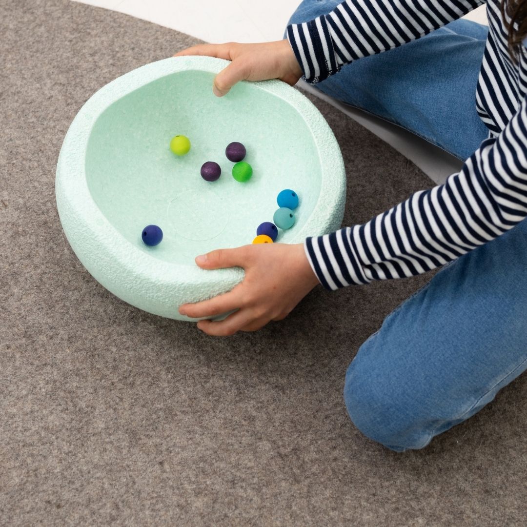 Stapelstein stapelsteen mint groen