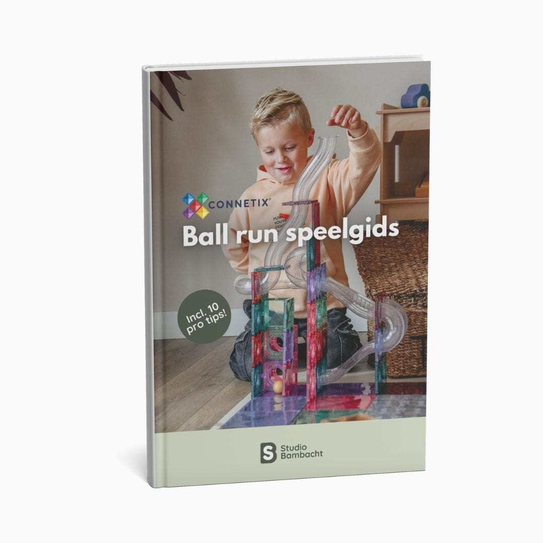 Speelgids voor CONNETIX Ball run knikkerbaan