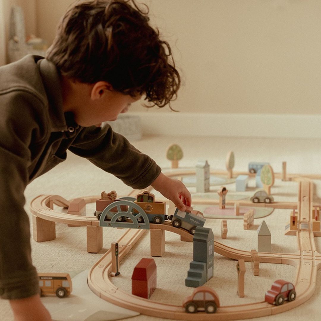 Little Dutch treinbaan set XL