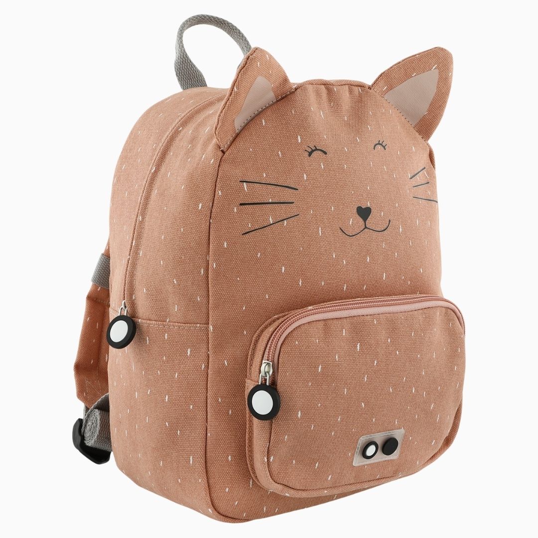 Trixie Baby kinderrugtas voor school Mrs. Cat kat oudroze