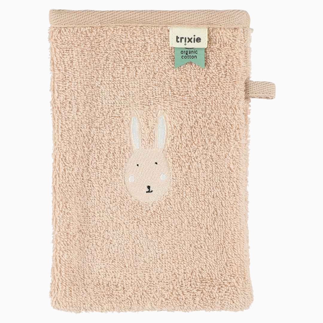 Trixie badstof washandje rabbit - 2 stuks