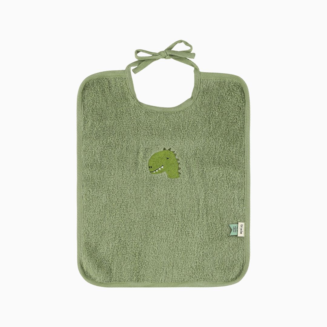 Trixie slabben XL van biologisch katoen, Mr. Dino | 2-pack