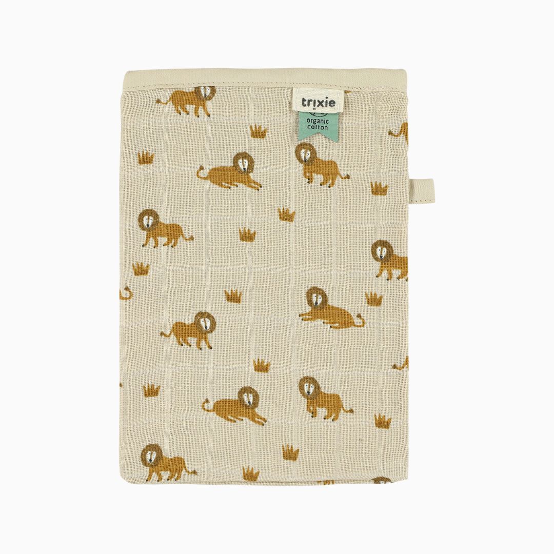 Trixie hydrofiele washandjes set Lion - 3st