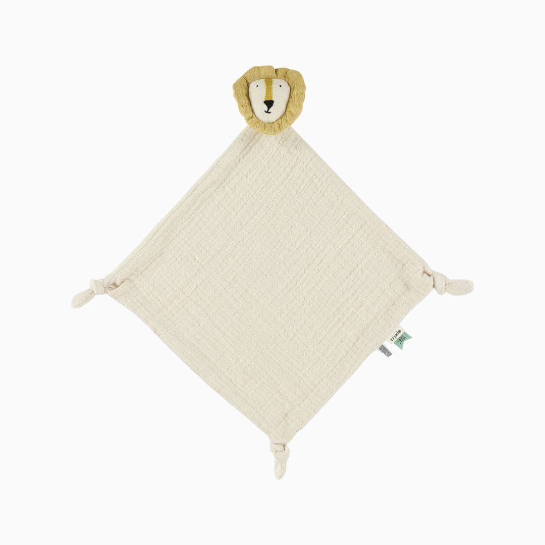 Trixie knuffeldoek van organisch katoen Mr. Lion