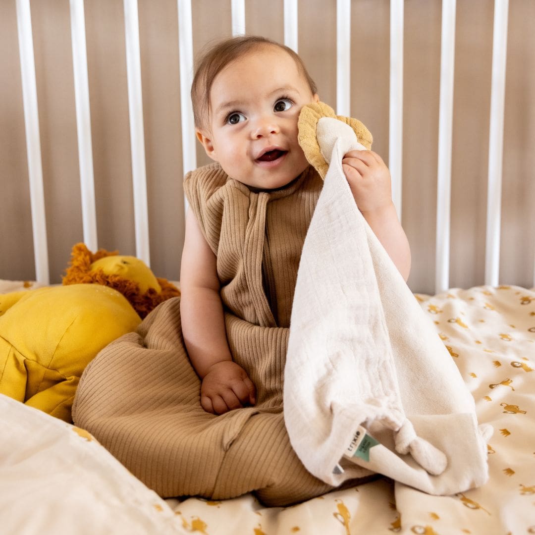 Trixie knuffeldoek van organisch katoen Mr. Lion