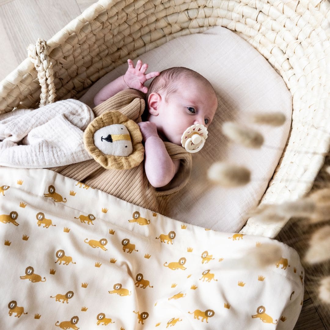 Trixie knuffeldoek van organisch katoen Mr. Lion