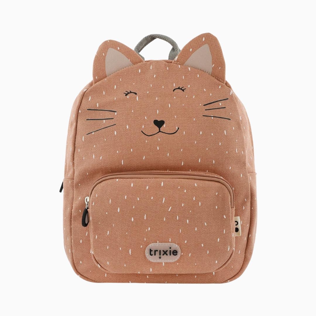 Trixie Baby kinderrugtas voor school Mrs. Cat kat oudroze