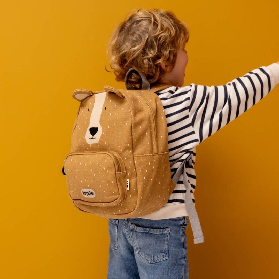 Trixie rugzak beer Mr. Bear in de kleur bruin/beige