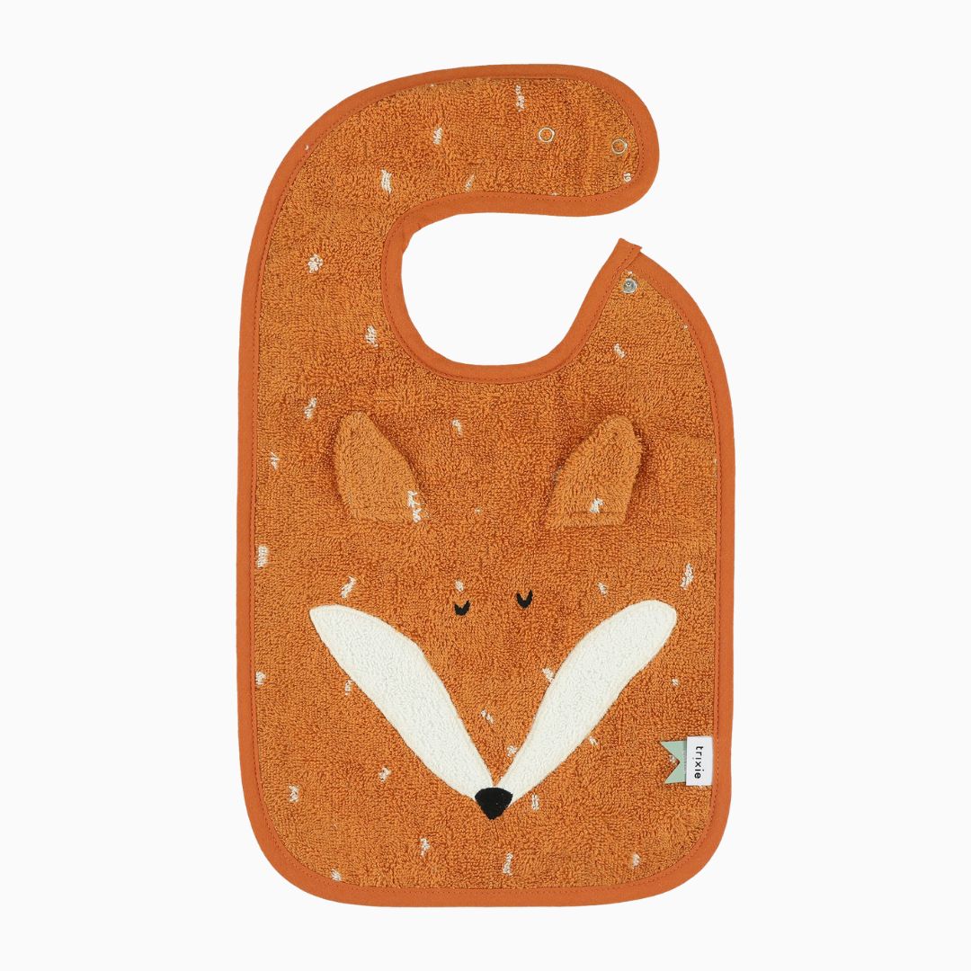 Trixie badstof slab van biologisch katoen Mr. Fox vos in oranje