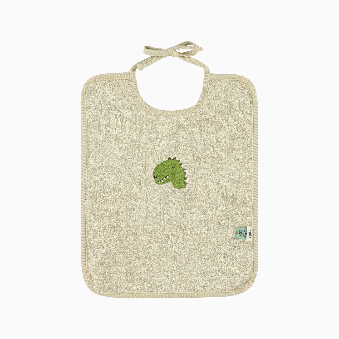 Trixie slabben XL van biologisch katoen, Mr. Dino | 2-pack