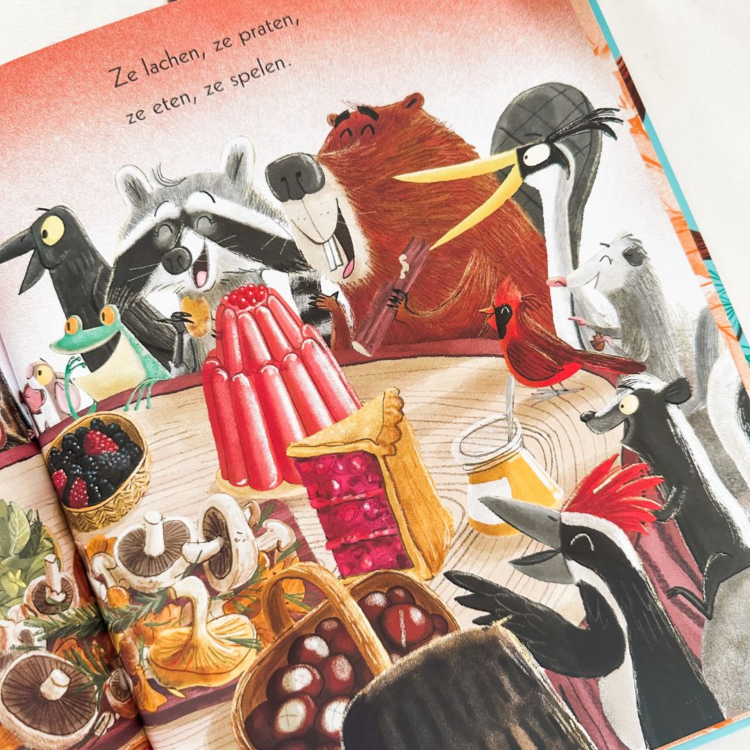 Twee vechtende eekhoorntjes van auteur Rachel Bright en uitgeverij Gottmer