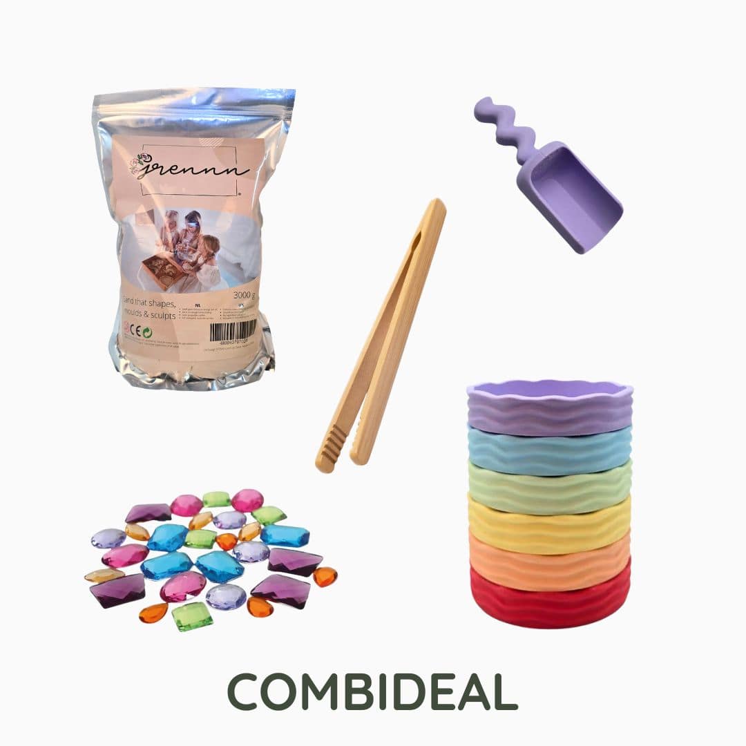 Kinetisch zand voordeel bundel schatzoeken