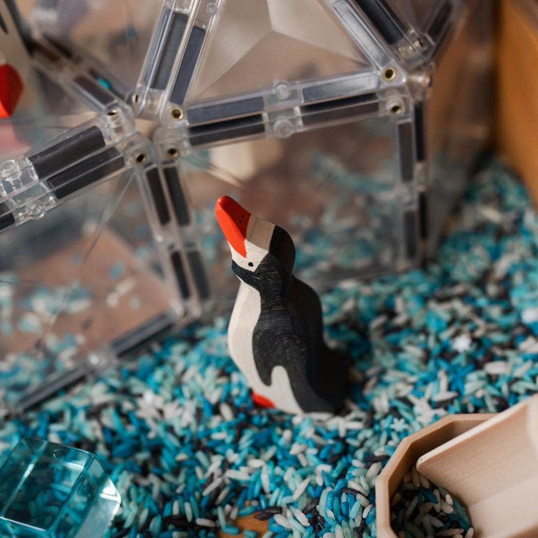 Studio Bambacht voorbeeldbundel winter wonderland speelbak vulling