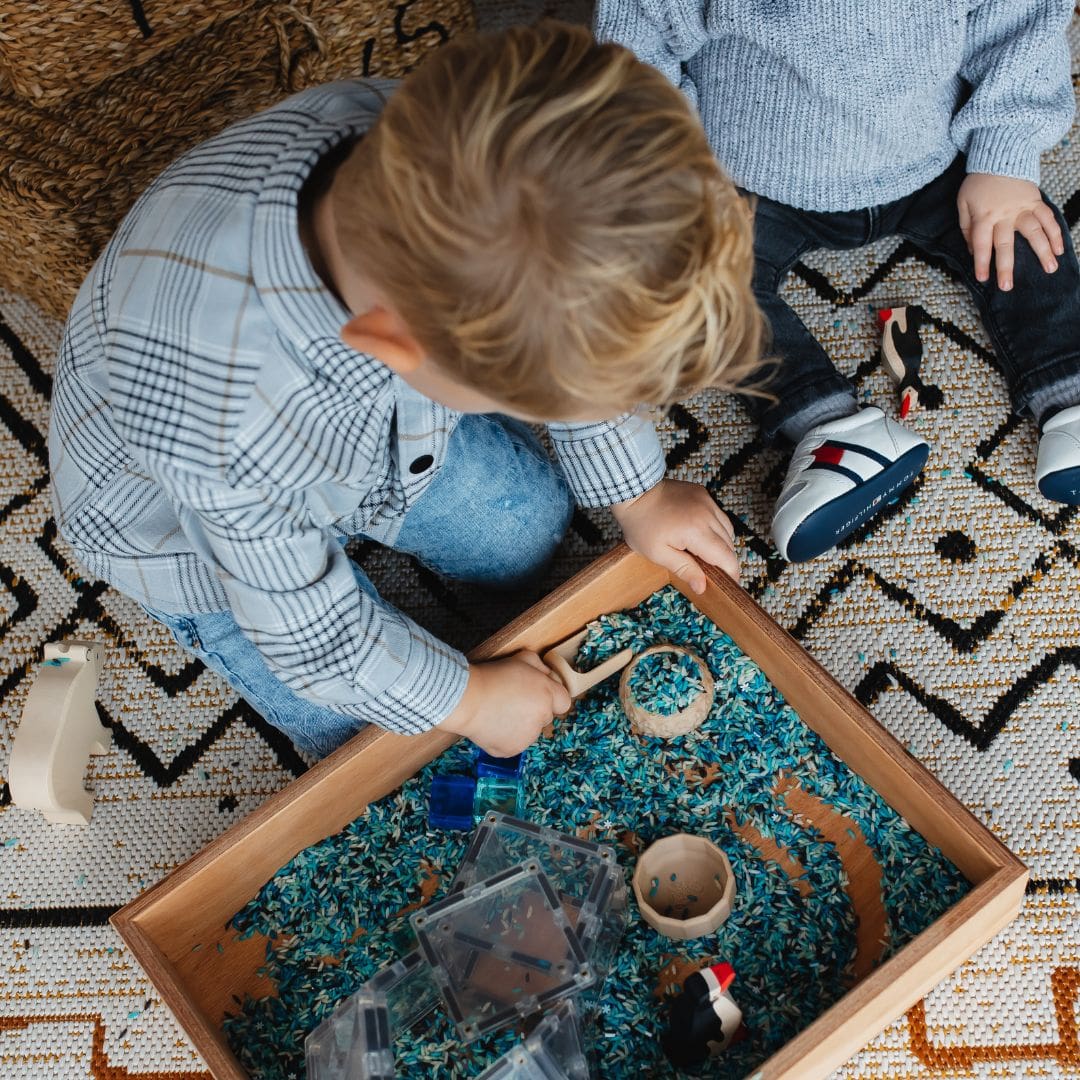 Studio Bambacht voorbeeldbundel winter wonderland speelbak vulling