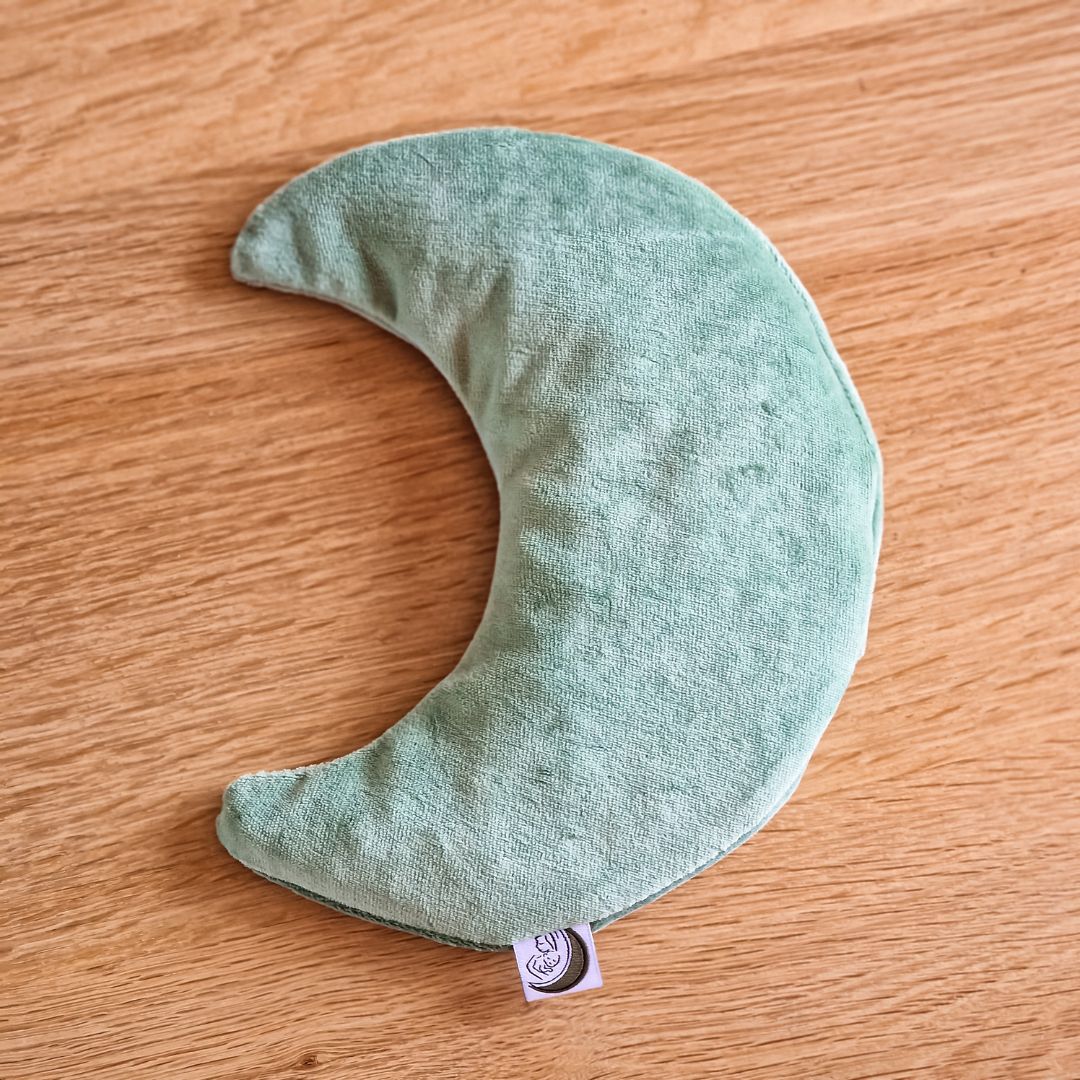 Warmteknuffel velours groen warmteknuffel