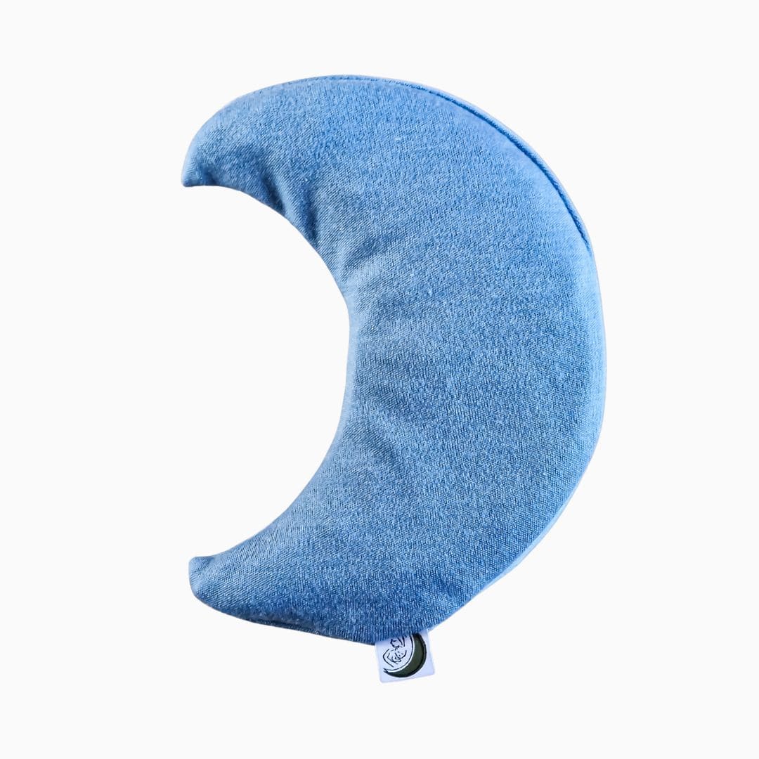 Warmtemaantje warmtekussen van merino wol in de kleur jeans blauw van het merk Natural Cosy Kids