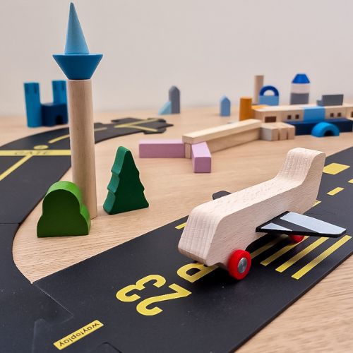 Waytoplay vliegbaandelen met landingsbaan bij Studio Bambacht