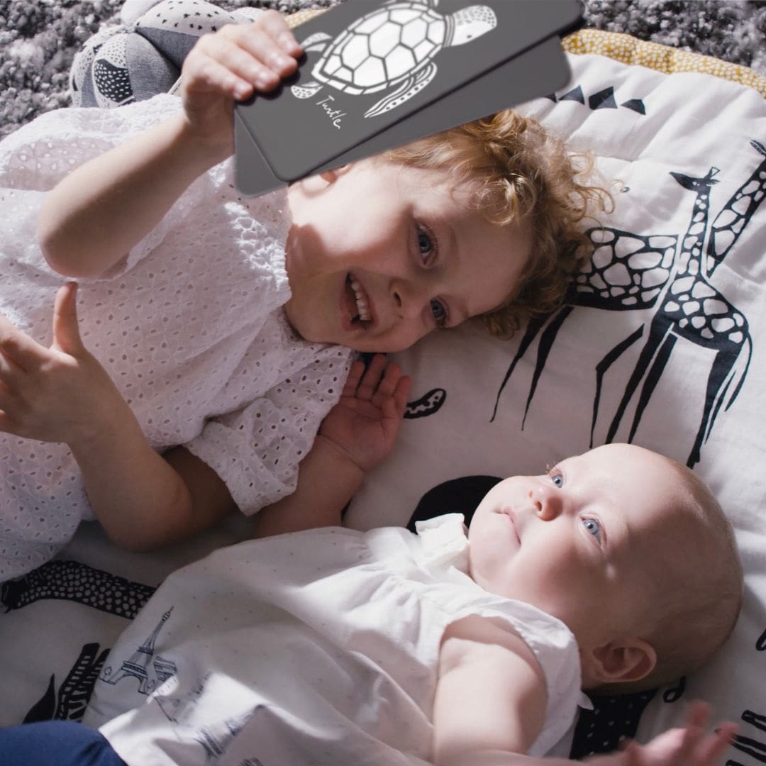 Wee Gallery zwart-wit contrastkaarten Art Cards in het thema oceaan