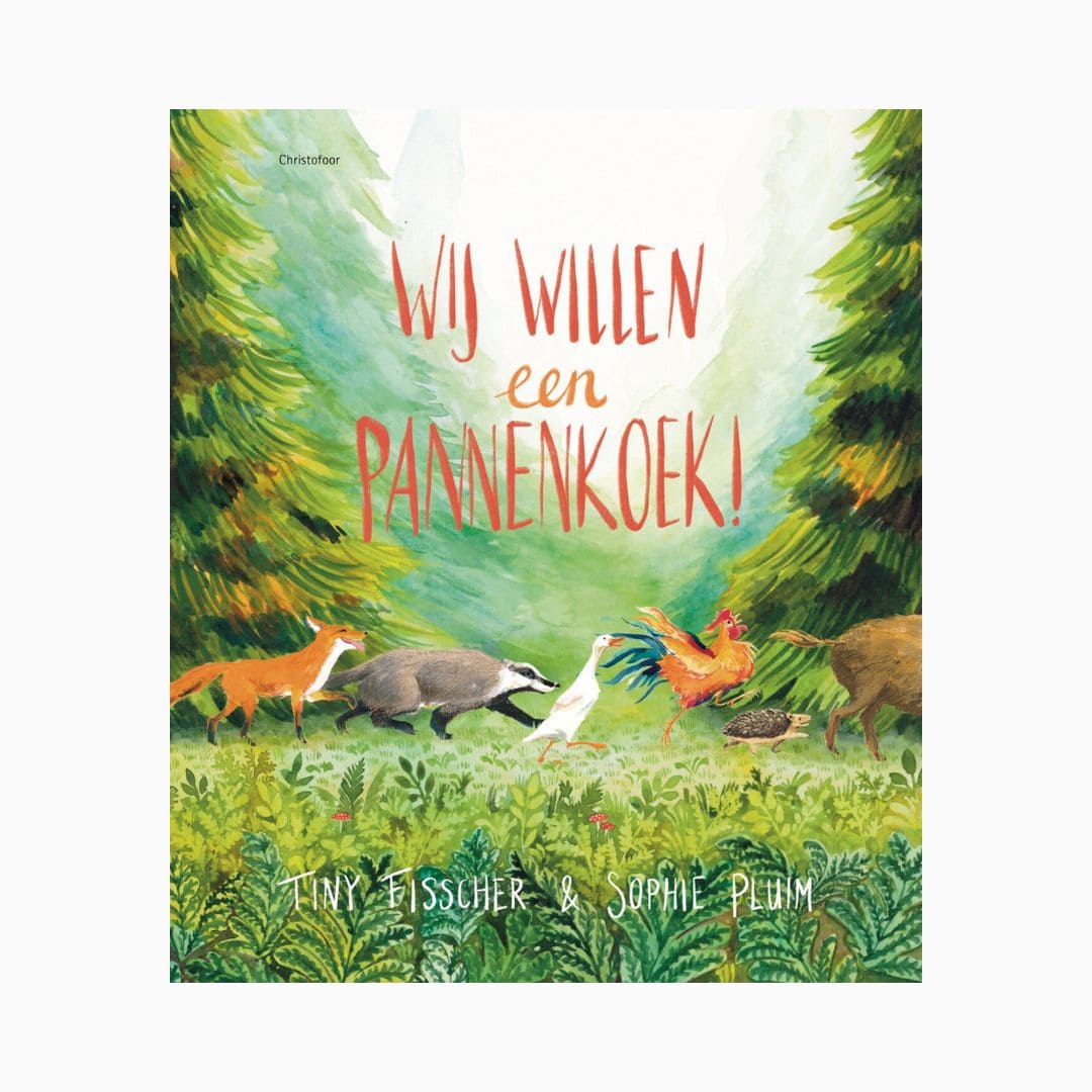 Christofoor prentenboek wij willen een pannenkoek! van auteur Tiny Fisscher en Illustrator Sophie Pluim
