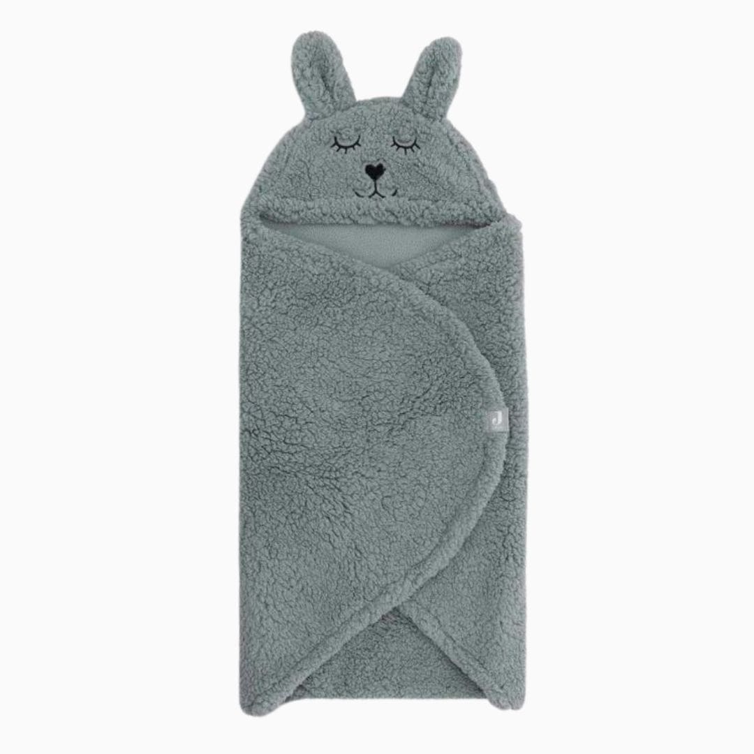 Jollein wikkeldeken bunny - sea green
