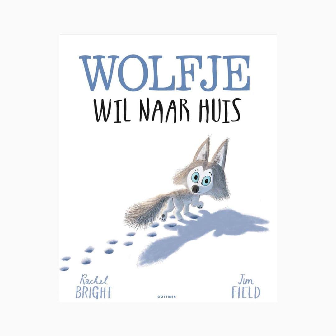 Kartonboek wolfje wil naar huis van Rachel Bright en Jim Field