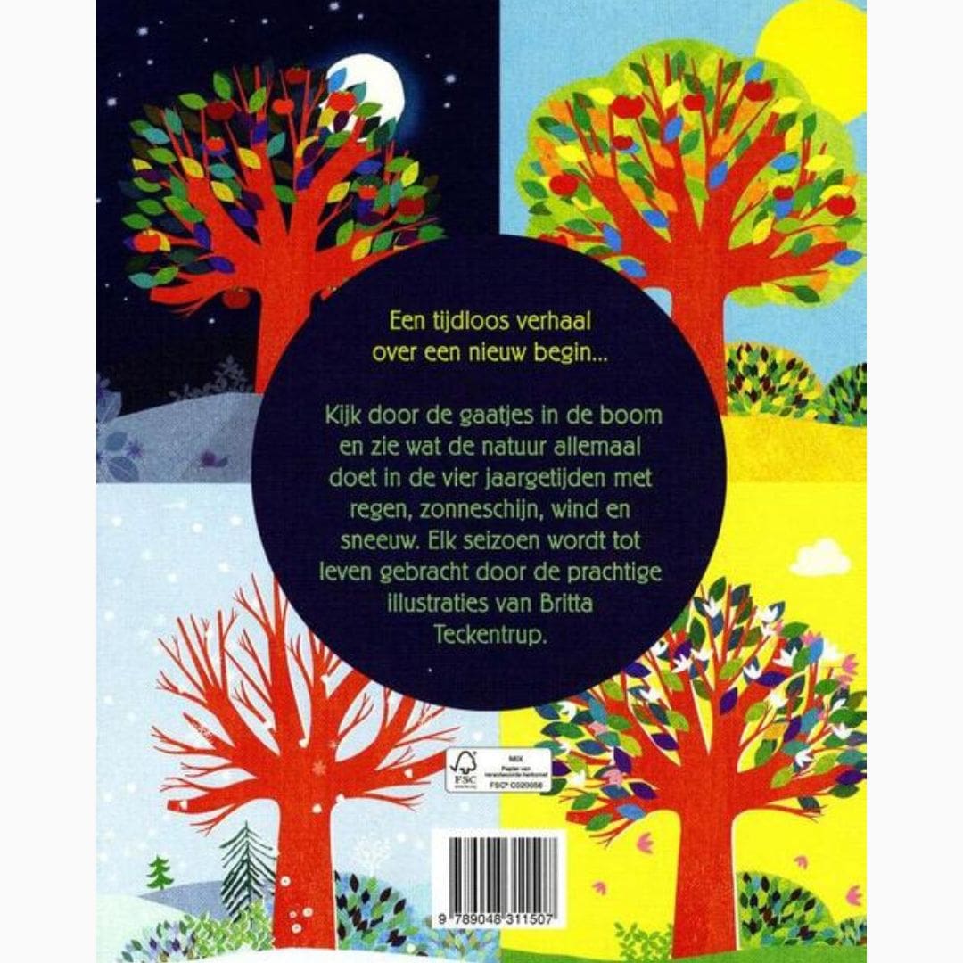 Veltman uitgevers prentenboek lente, zomer, herfst, winter van Britta Teckentrup