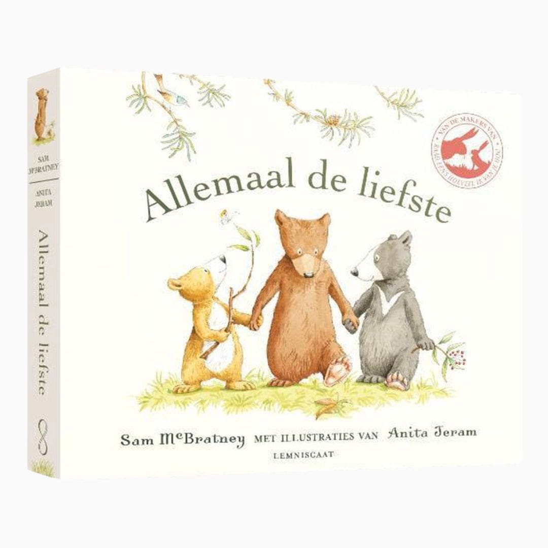 Allemaal de liefst Sam McBratney kartonboekje Lemniscaat B.V.