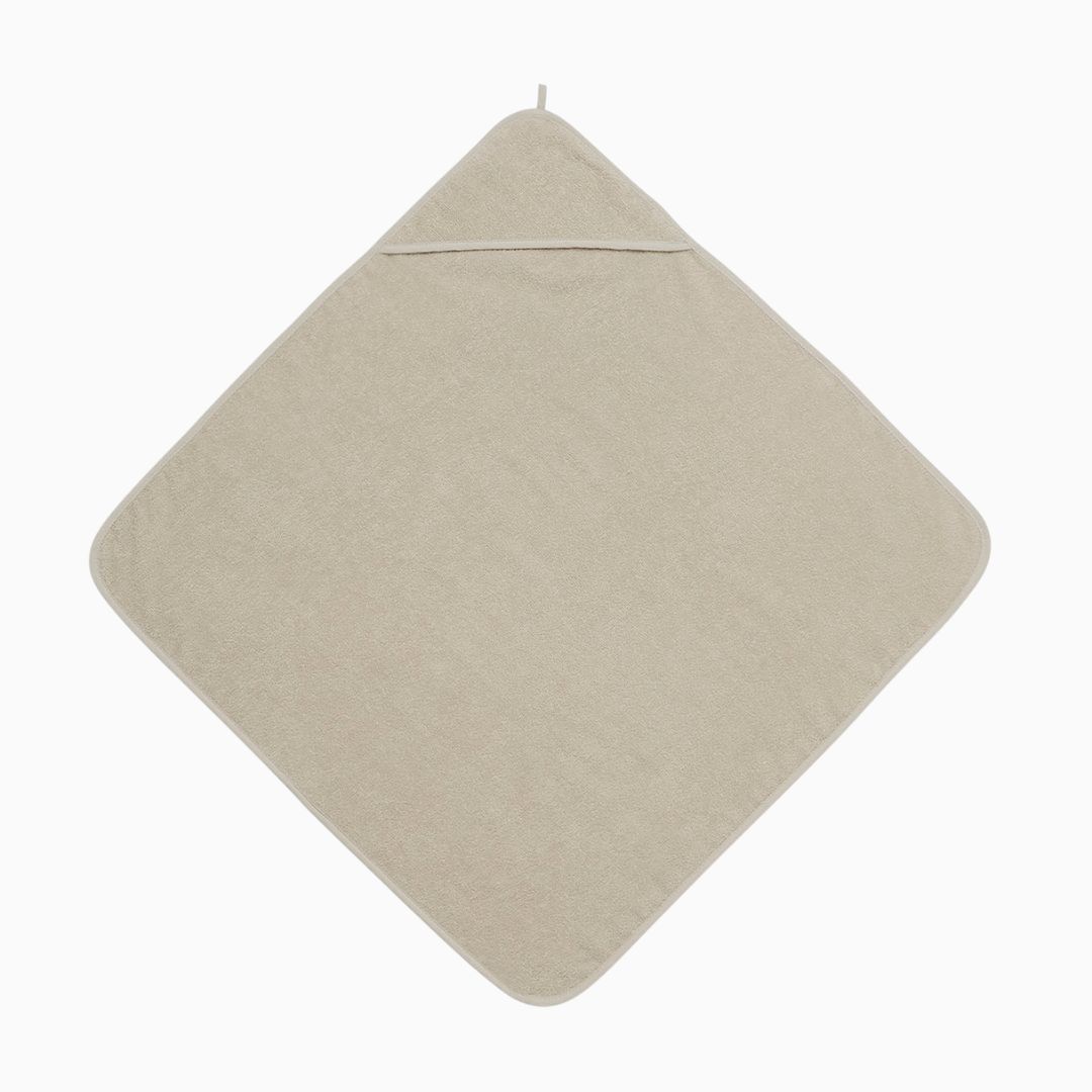 Jollein badcape nougat off white 75 bij 75 cm