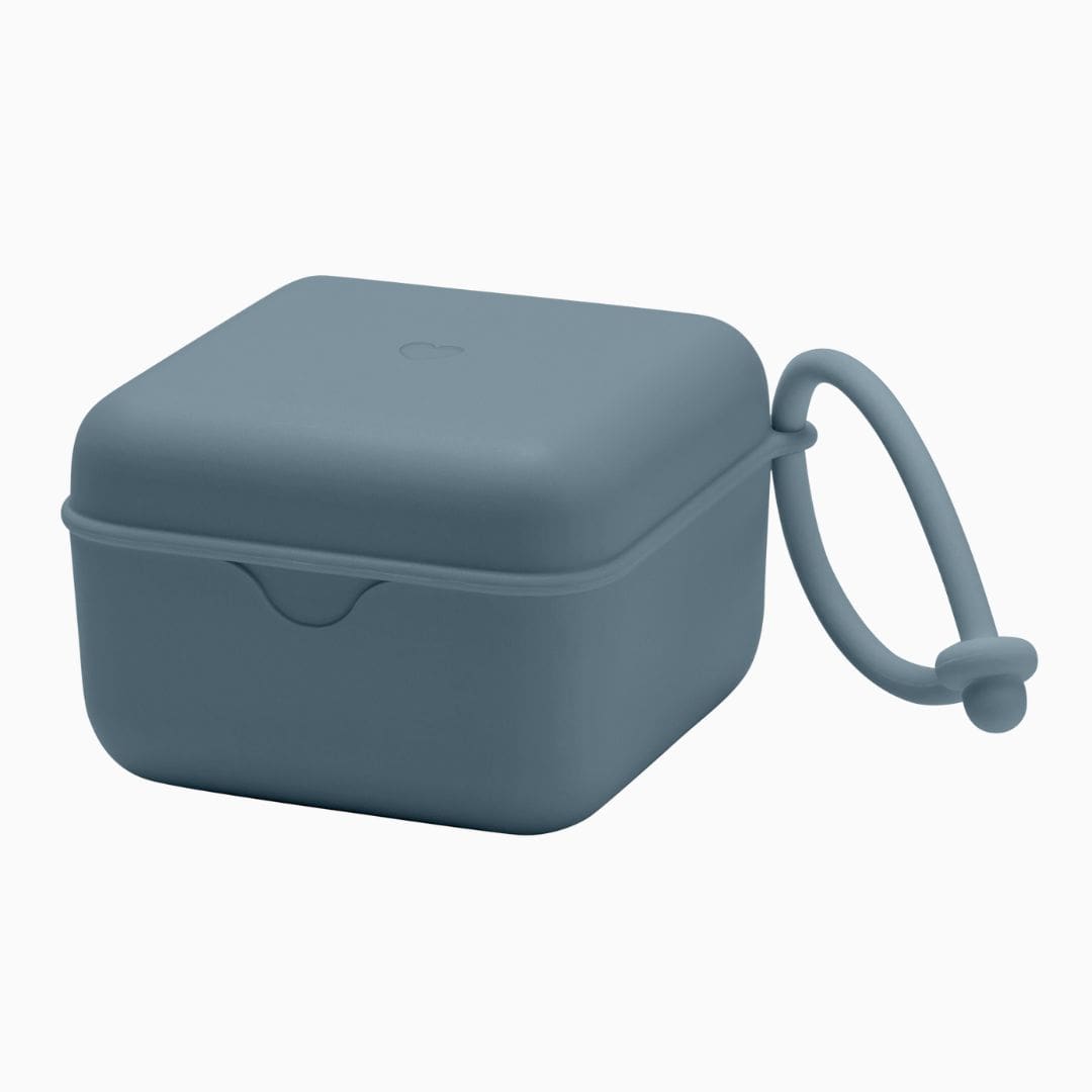 BIBS speenopberger petrol blauw