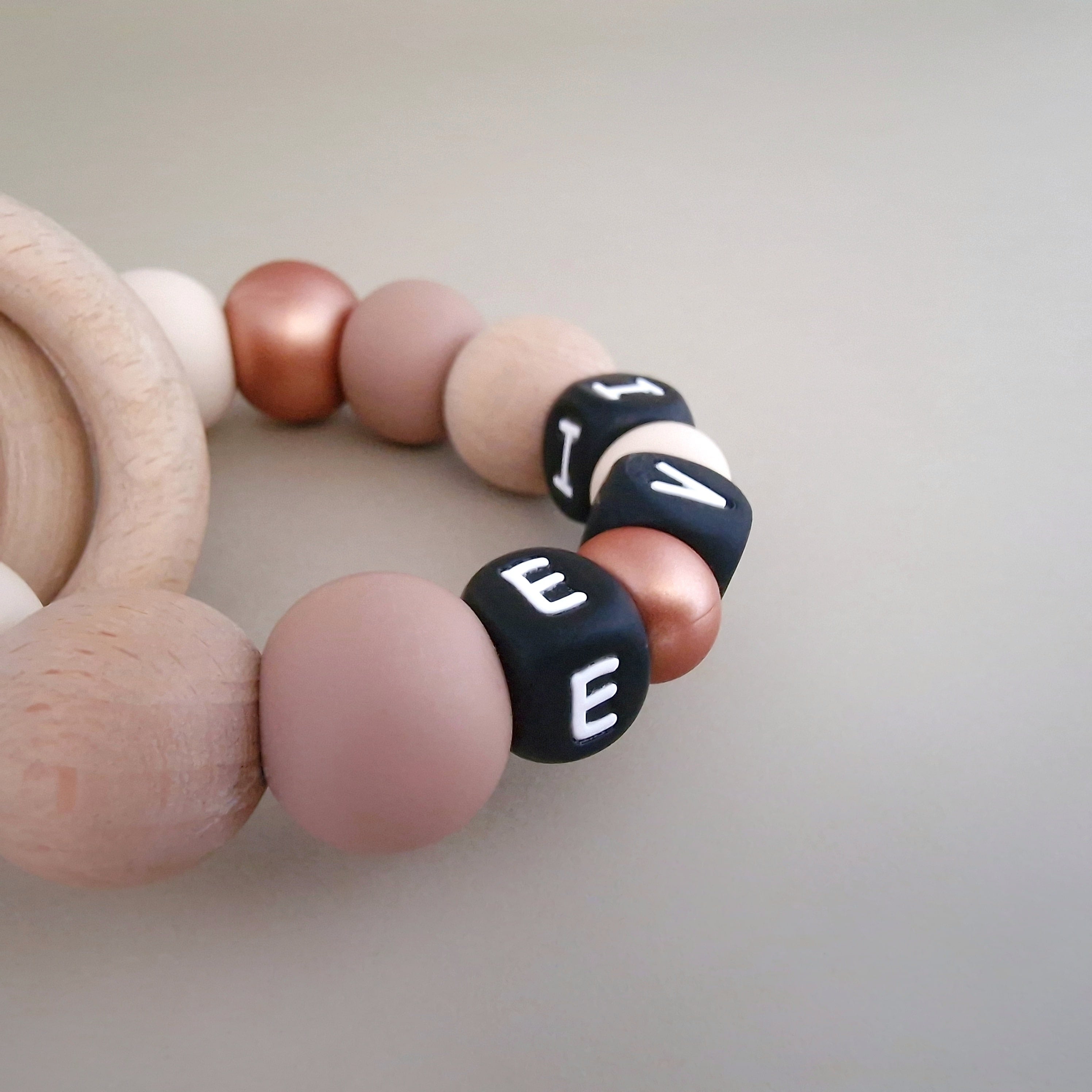 Bijtring Bronze | Met naam