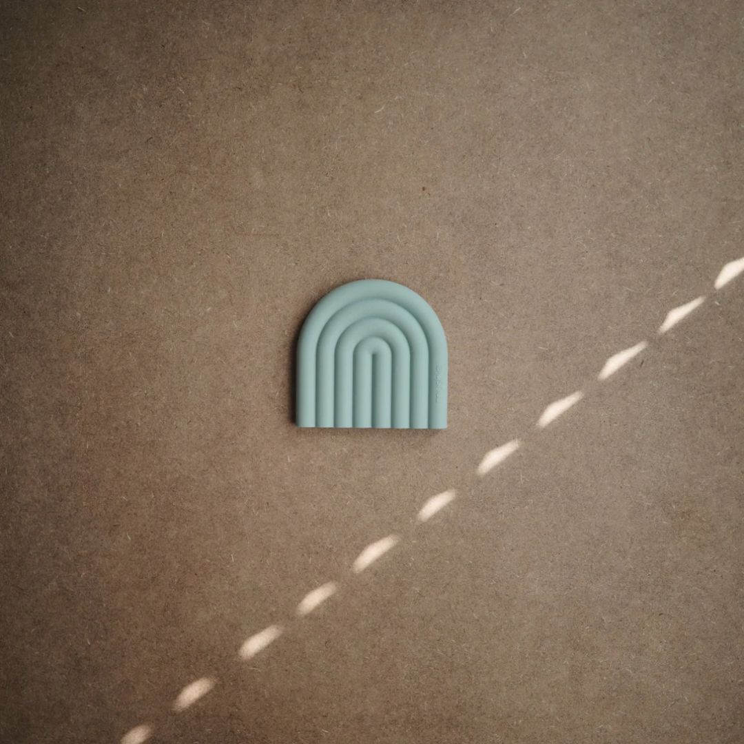 Bijtring regenboog cambridge blue