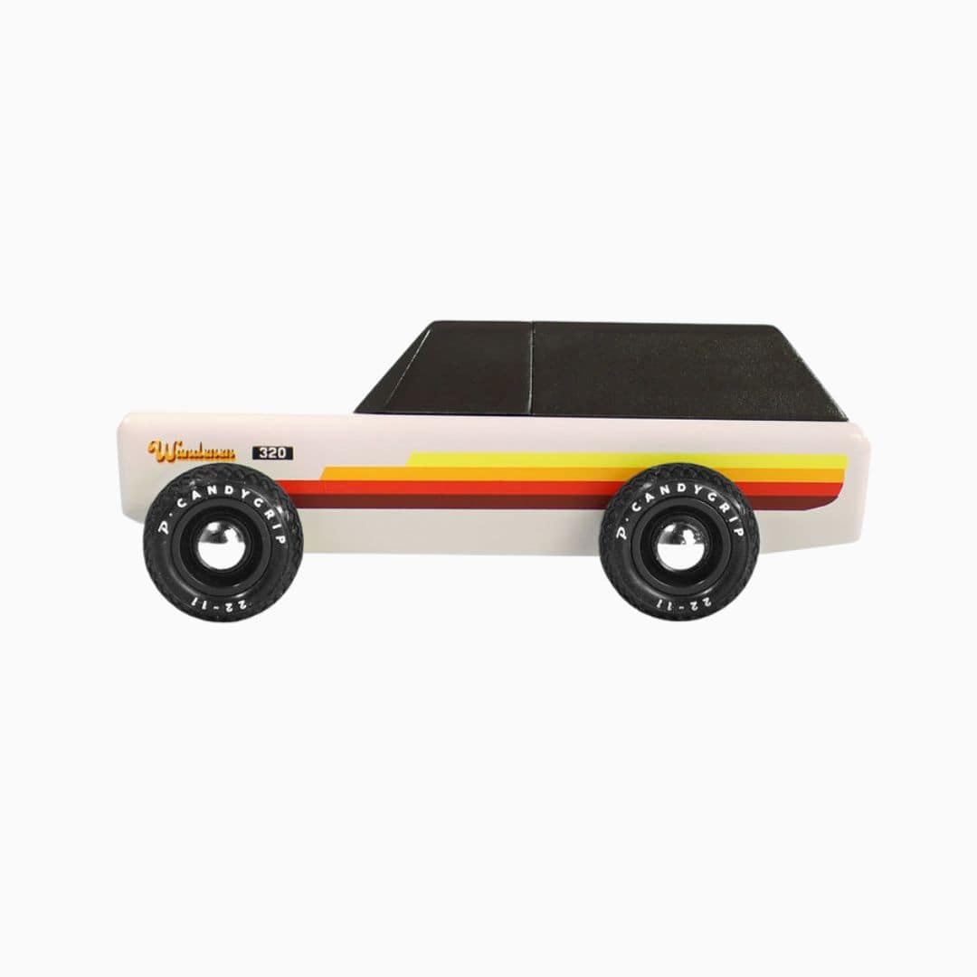 Candylab Toys houten speelgoed auto Americana Wanderer jeep massief beukenhout