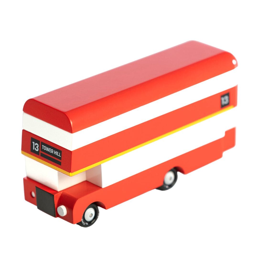 Candylab Toys houten speelgoed auto tour bus London