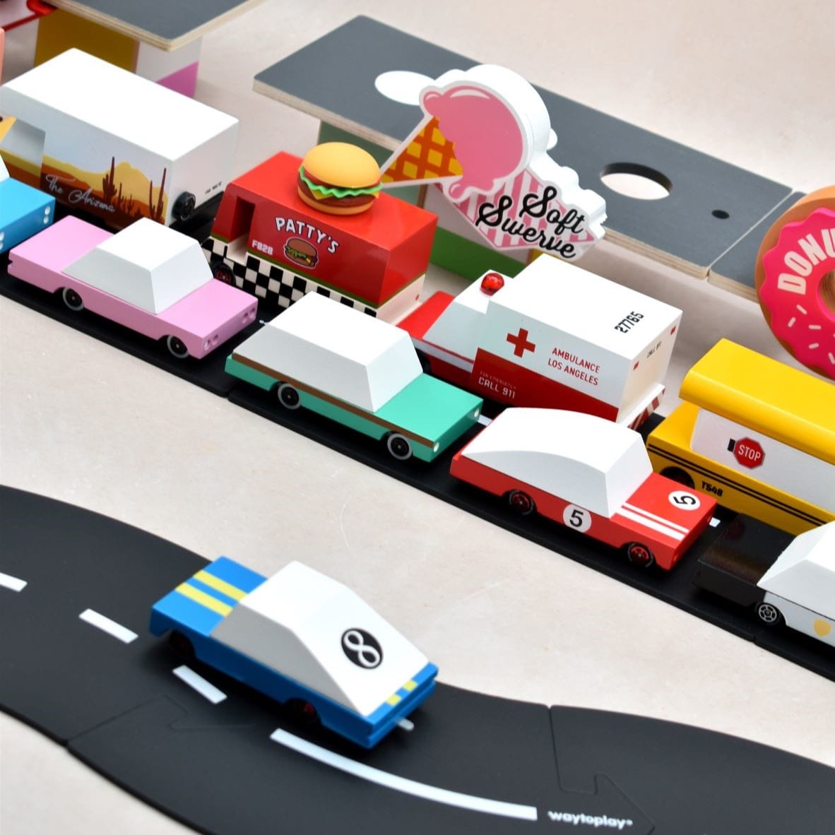 Candylab Teal Wagon - Candycar