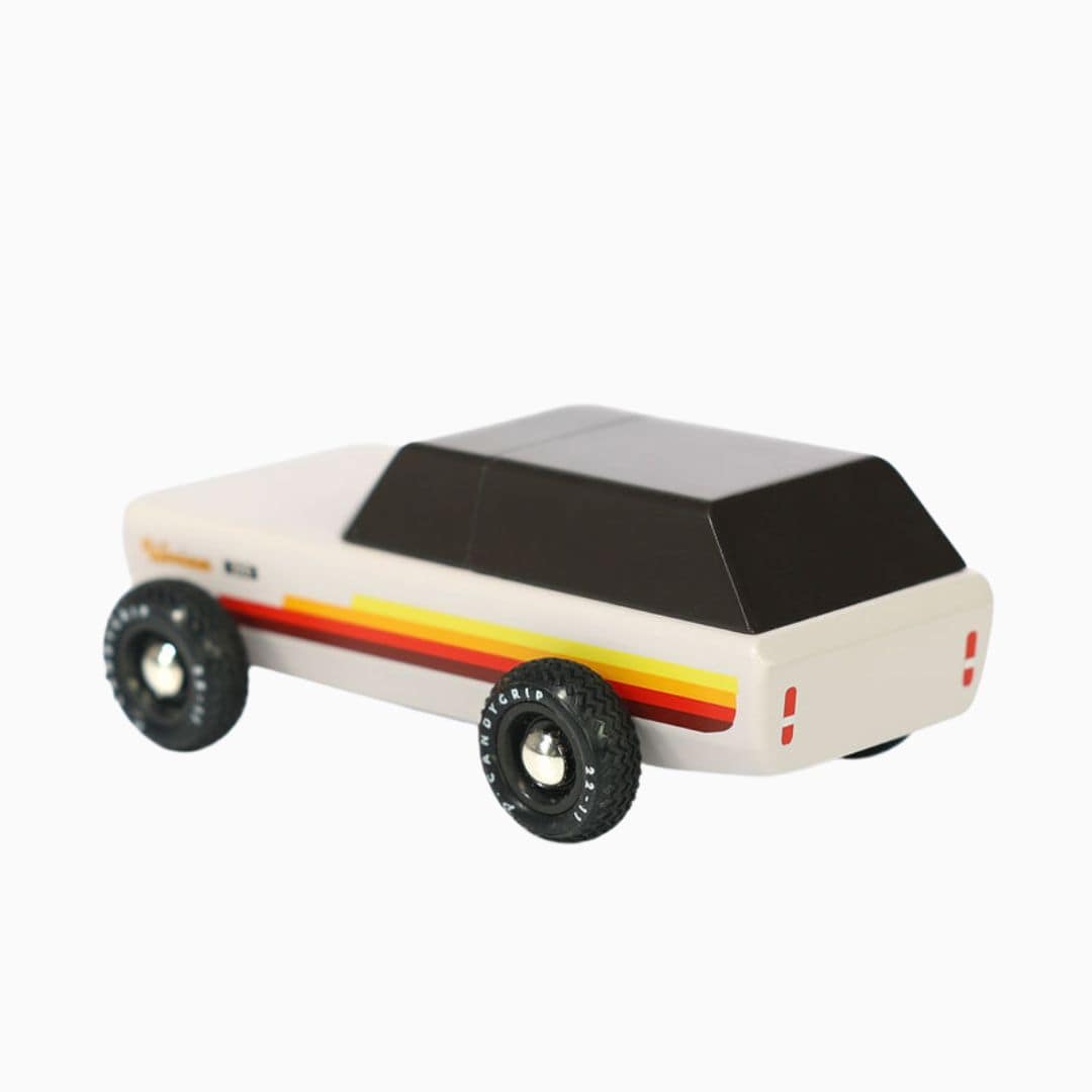 Candylab Toys houten speelgoed auto Americana Wanderer jeep massief beukenhout