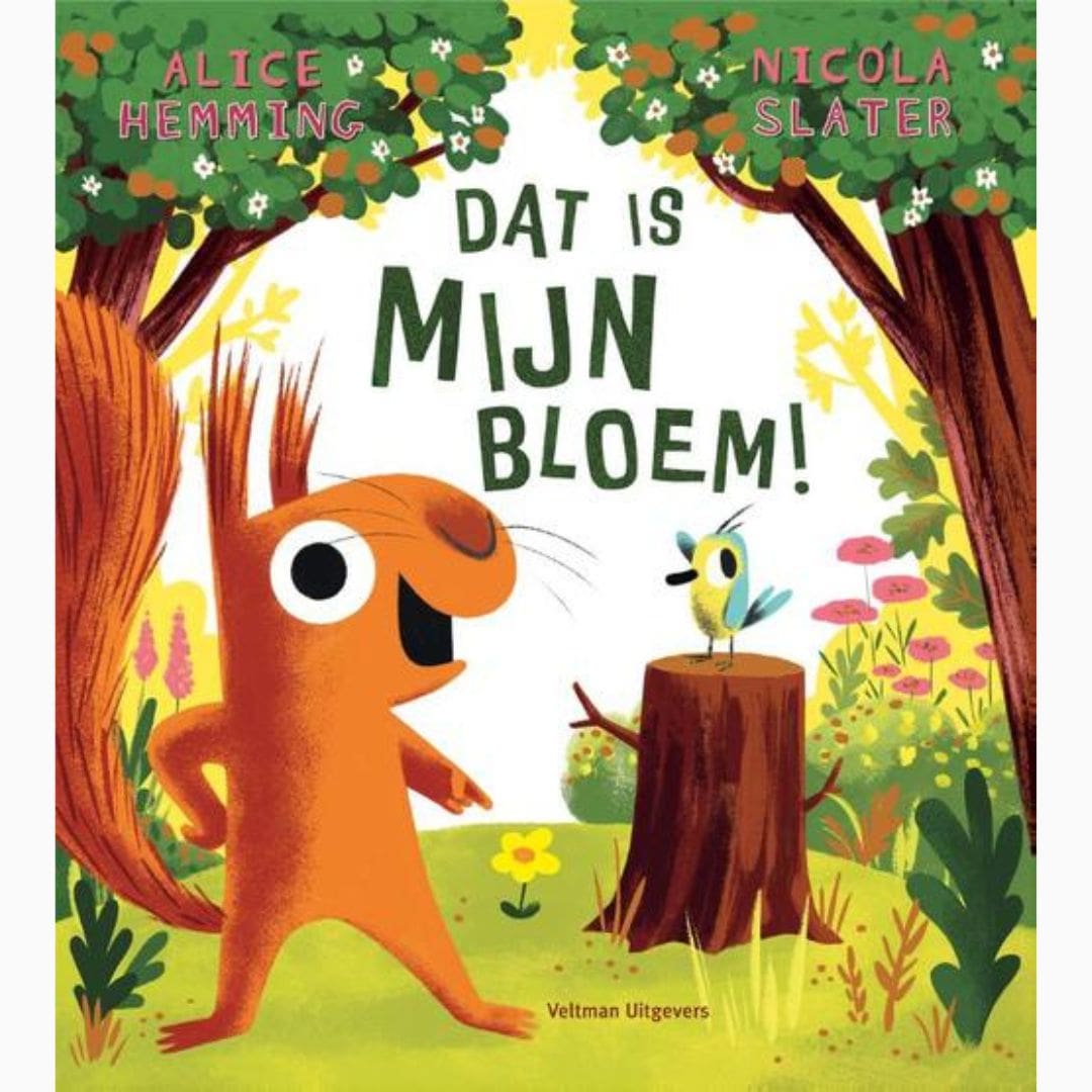 Prentenboek Dat is mijn bloem van Alice Hemming en Nicola Slater van uitgeverij Veltman Uitgevers