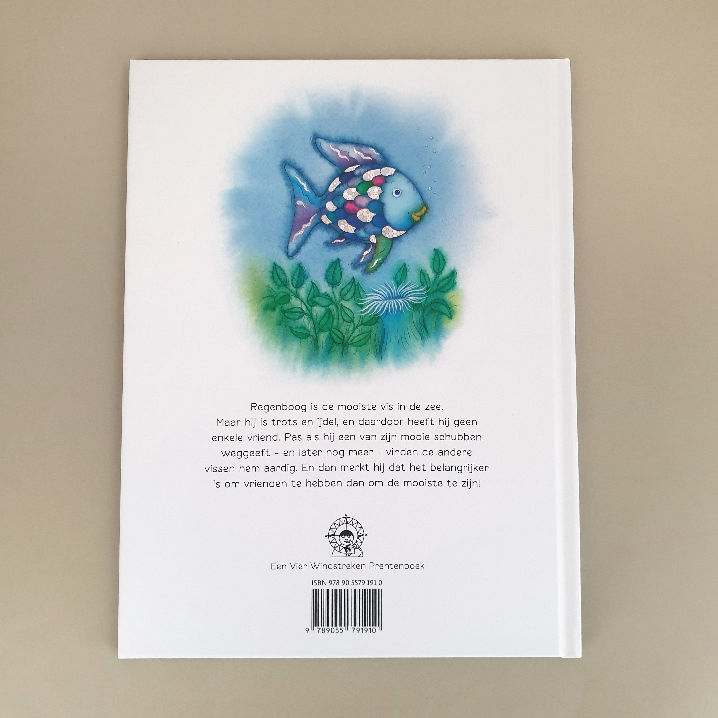 Prentenboek de Mooiste vis van de zee van auteur Marcus Pfister door uitgeverij De Vier Windstreken