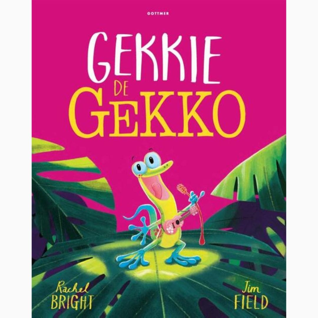 Gekkie de Gekko Rachel Bright en Jim Field Gottmer prentenboeken