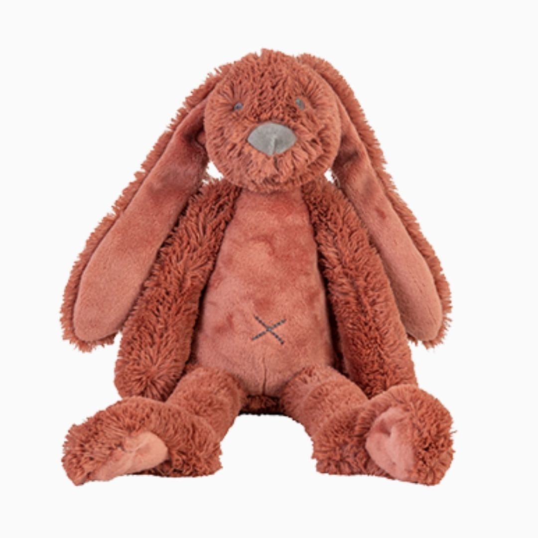 Happy Horse knuffel rabbit richie tiny in de rode kleur rust 28 cm