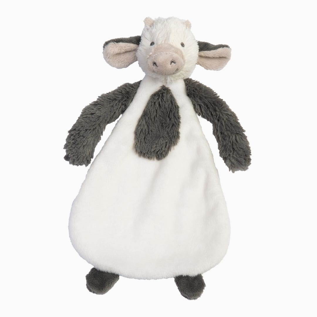 Happy Horse knuffeldoekje cow Casper - zwart-wit