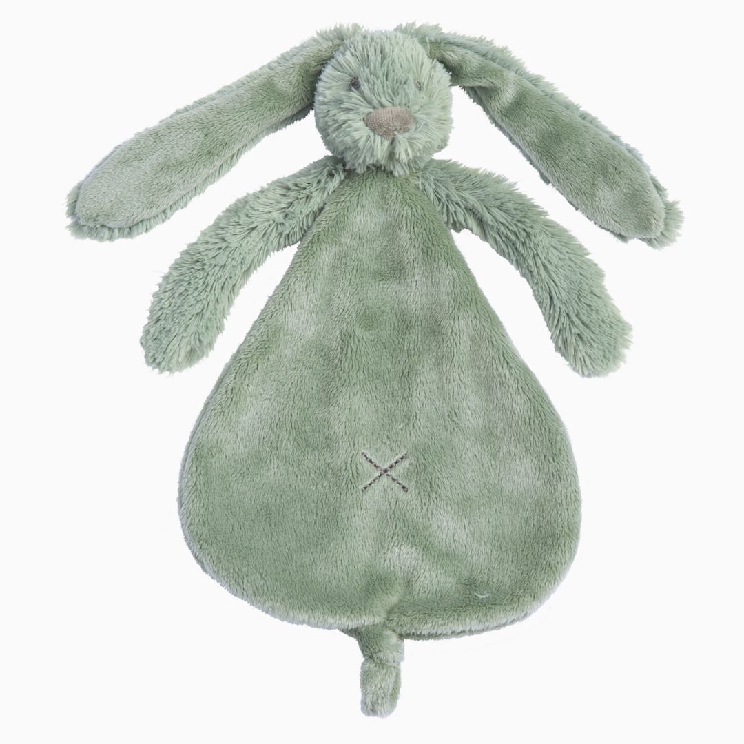 Happy Horse knuffeldoekje rabbit Richie - groen