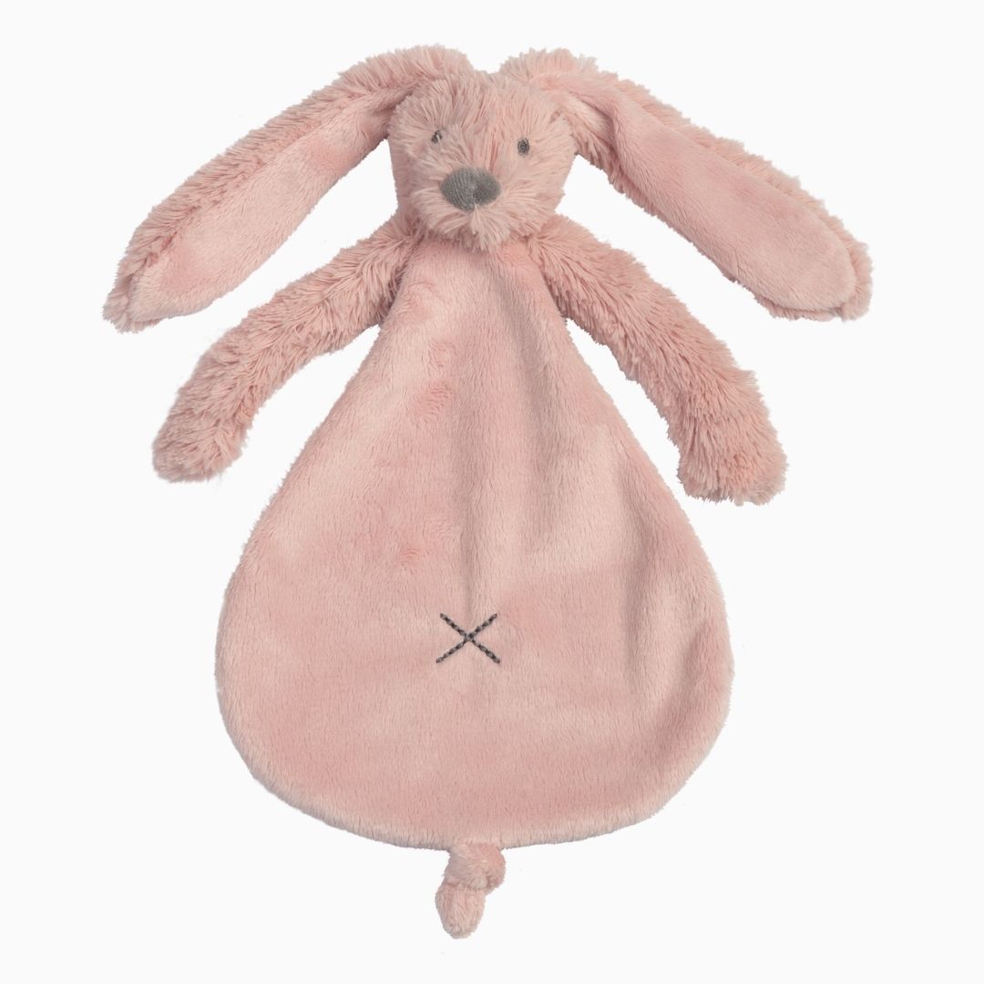 Happy Horse knuffeldoekje rabbit Richie - oud roze