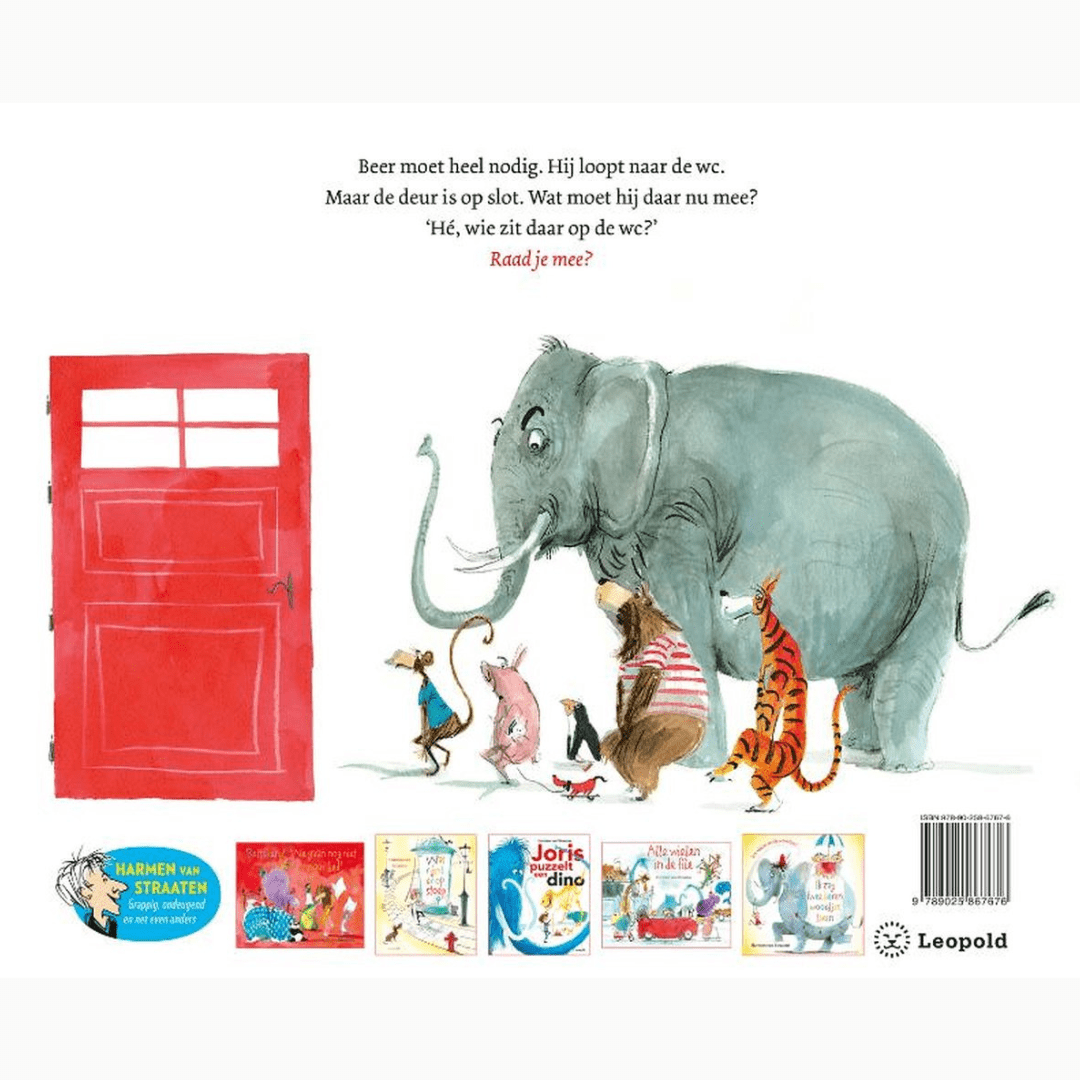 Hé, wie zit er op de WC? | Harmen van Straaten
