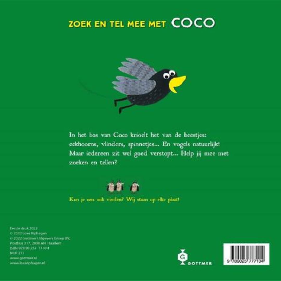 Zoekboek het bos van coco van Loes Riphagen door uitgeverij Gottmer