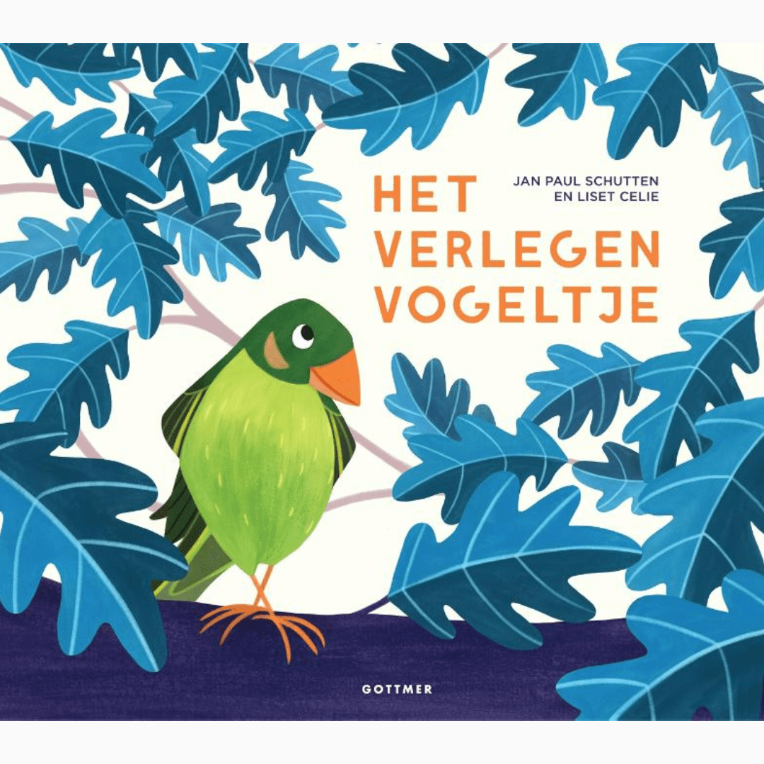 Uitgeverij Gottmer prentenboek Het verlegen vogeltje door auteur Jan Paul Schutten