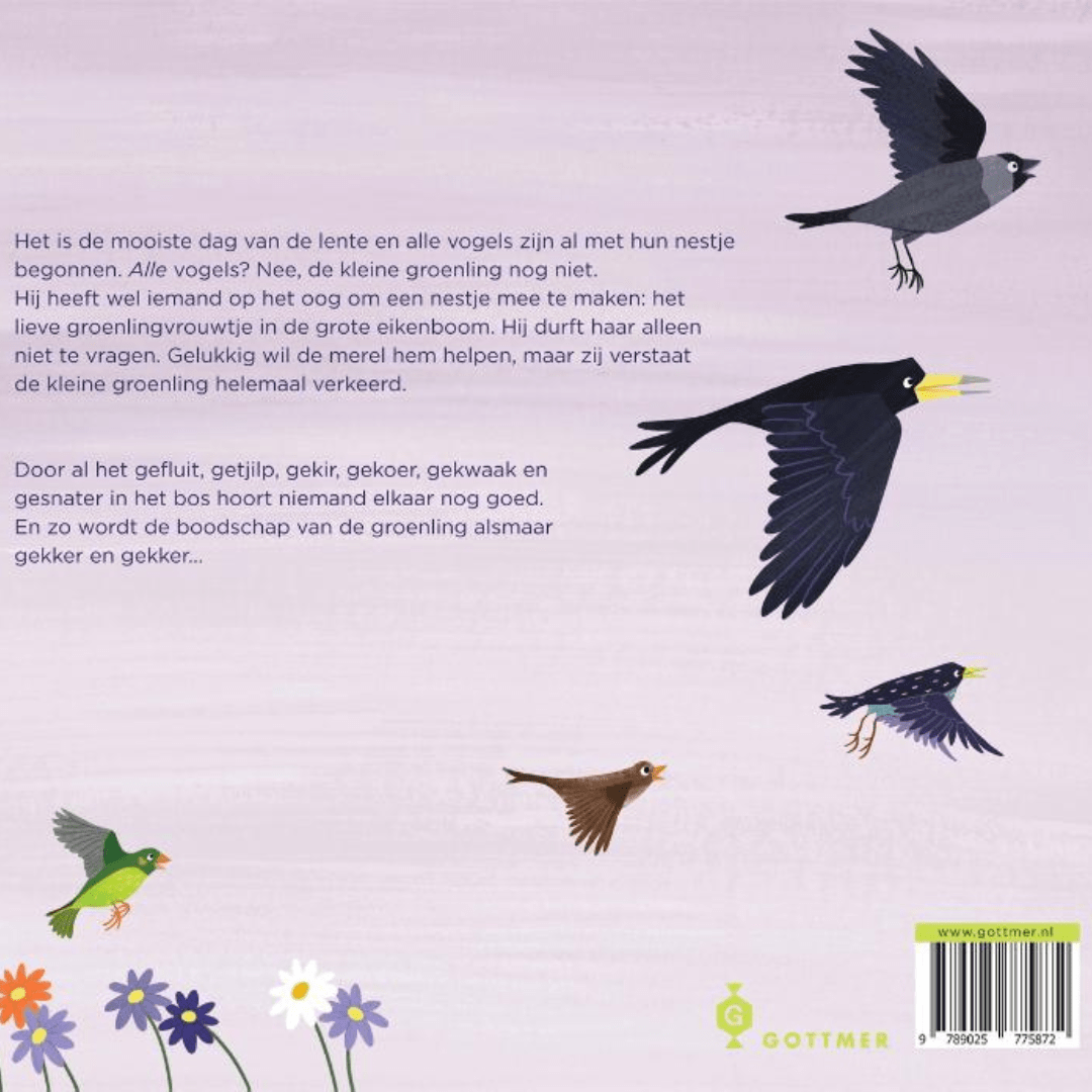 Uitgeverij Gottmer prentenboek Het verlegen vogeltje door auteur Jan Paul Schutten