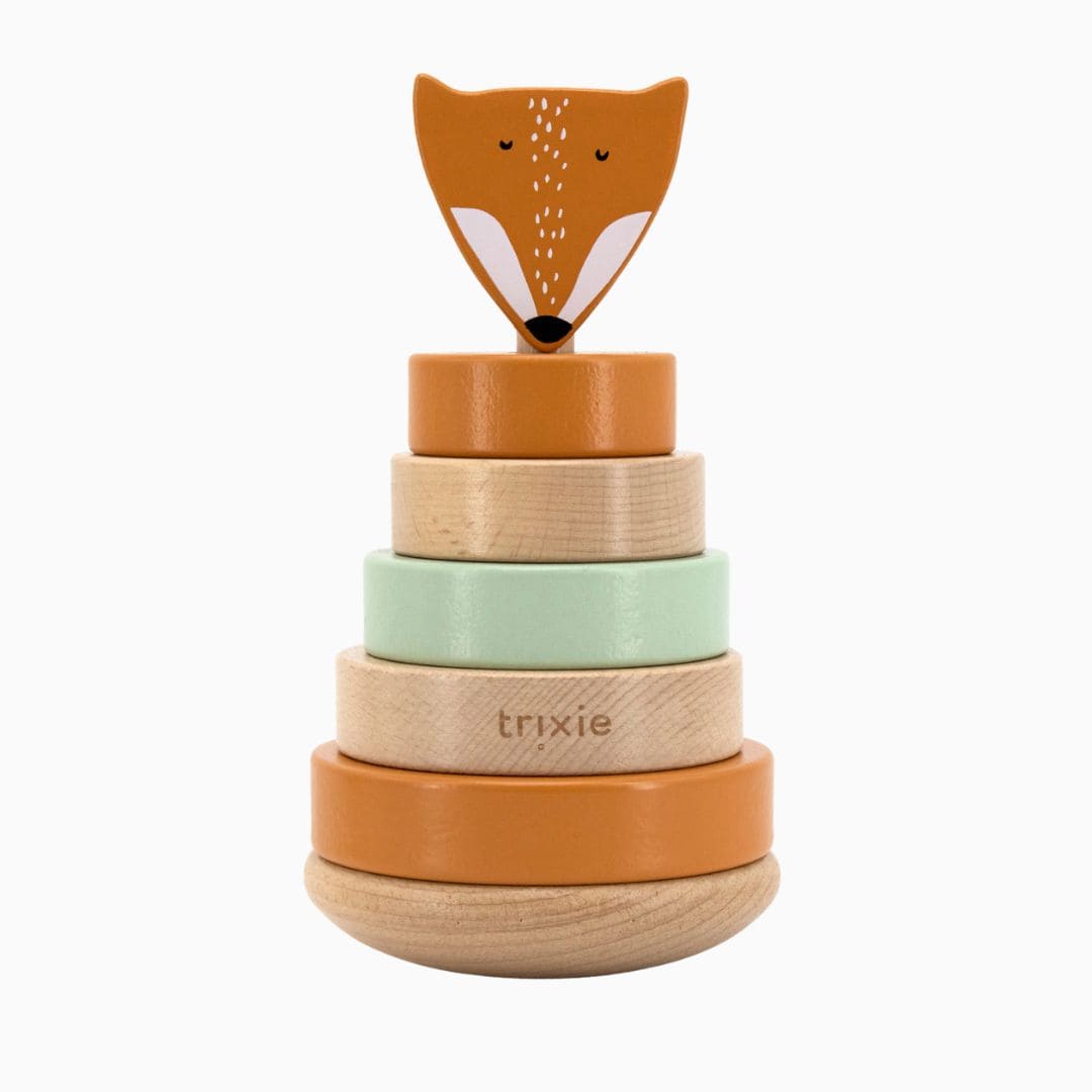 Trixie Baby houten stapeltoren mr. Fox