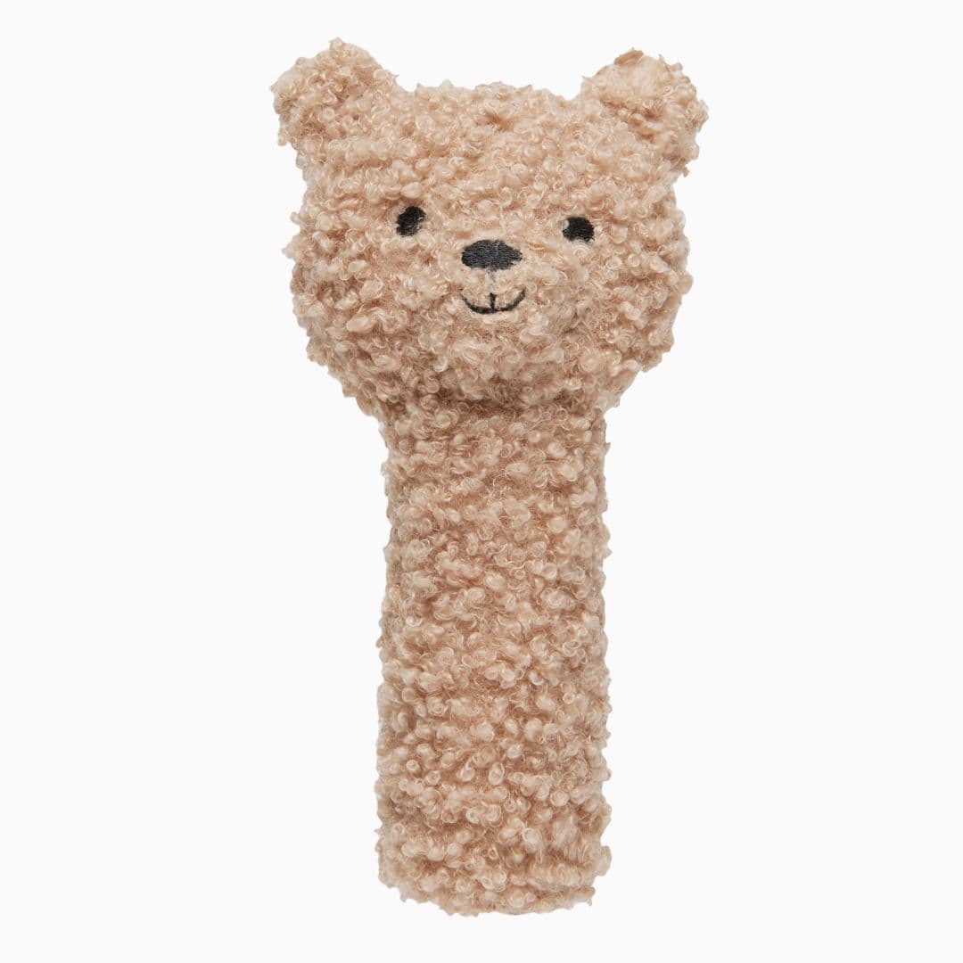 Jollein rammelaar met teddy bear in de kleur biscuit