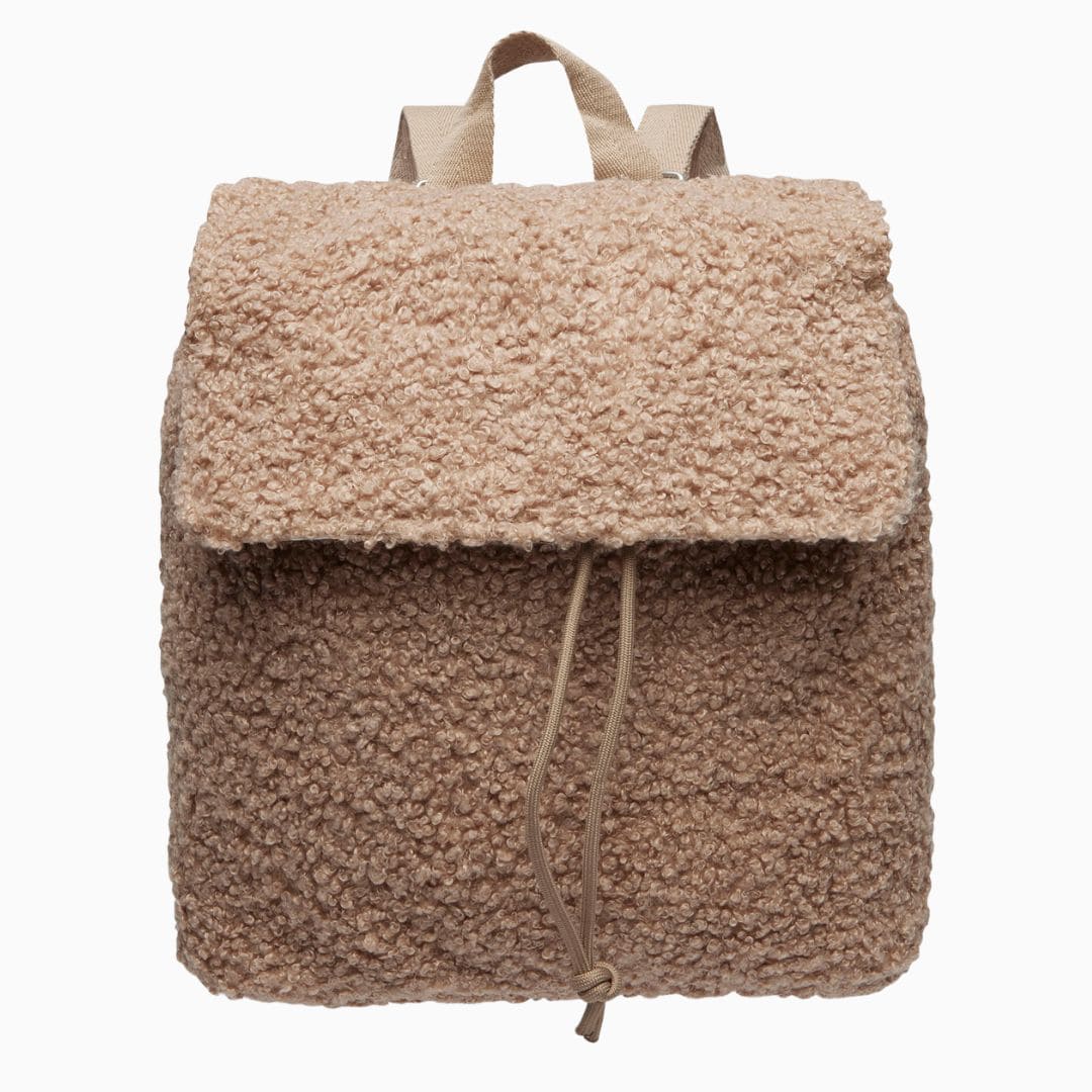 Jollein kinderrugtas teddy boucle biscuit