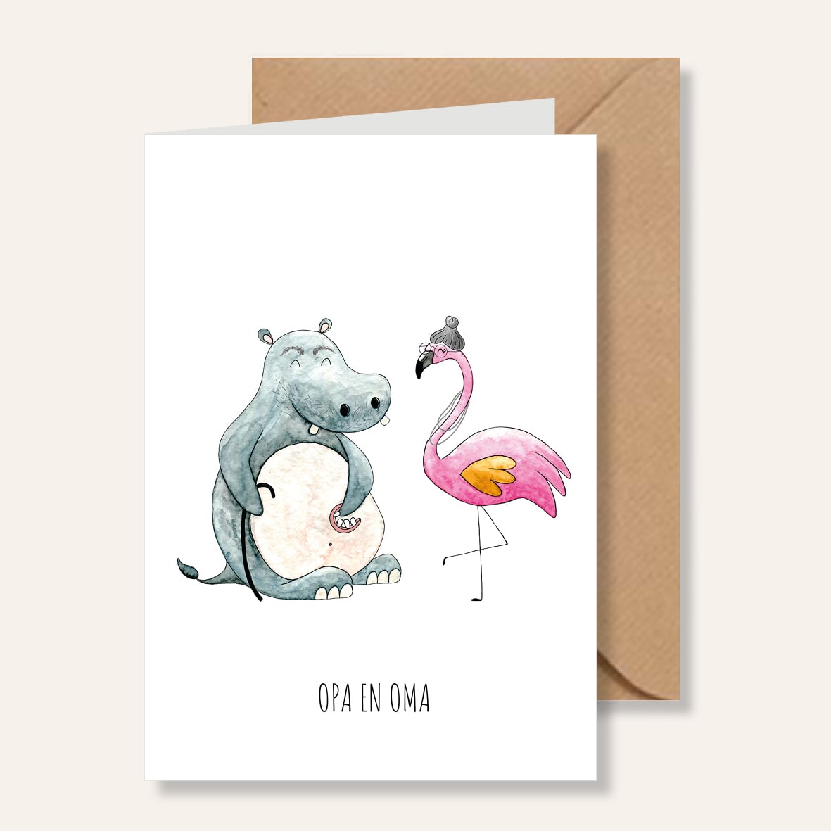 Kaart opa en oma